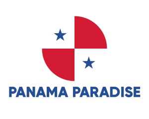 Panama - Circle Panama Flag logo design