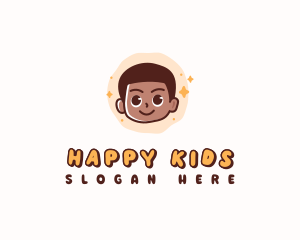 Child Kid Head logo design