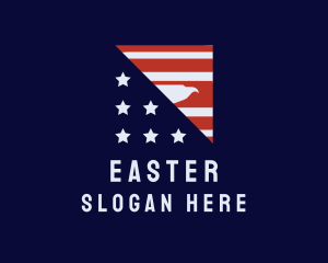 Sports Team - American Eagle Flag logo design