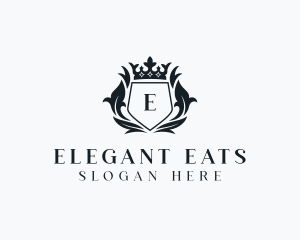 Elegant Royalty Crown logo design