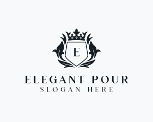 Elegant Royalty Crown logo design