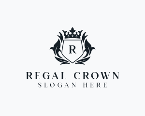 Elegant Royalty Crown logo design