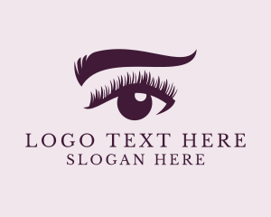 Eyebrow - Eyebrow Eyelash Beauty logo design