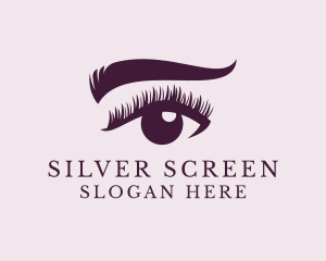 Eyebrow Eyelash Beauty Logo