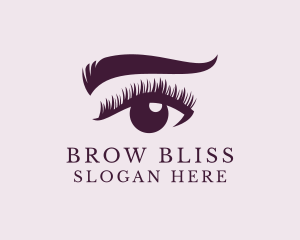 Eyebrow - Eyebrow Eyelash Beauty logo design