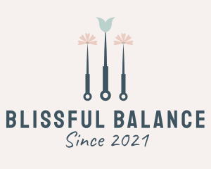 Selfcare - Floral Acupuncture Therapy logo design