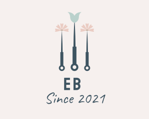 Chinese - Floral Acupuncture Therapy logo design