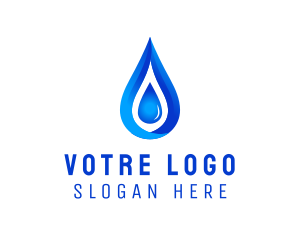 Distilled Aqua Water Logo