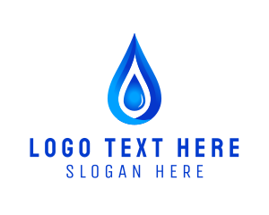 Mineral Water - Distilled Aqua Water logo design