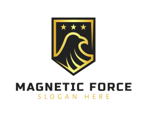 Eagle Stars Shield logo design