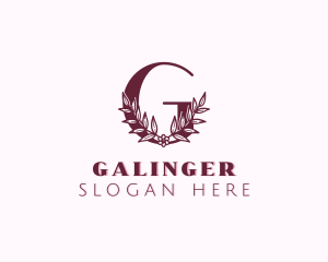 Elegant Floral Letter G Logo