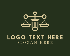 Solicitor - Column Scale Law Firm logo design