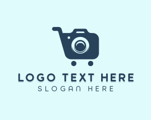 Videographer - Camera Photography Cart logo design