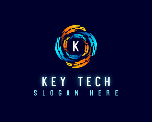 Digital Technology Company logo design