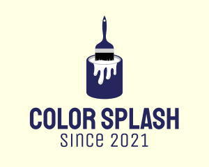 House Renovation Paint  logo design