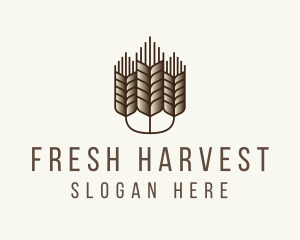 Produce - Organic Produce Farmer logo design