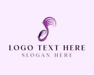 Purple Musical Note  Logo