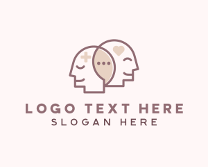 Speech - Speech Therapy Counseling logo design