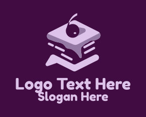 Online Chat Cake  Logo