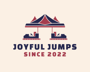 Amusement - Carnival Bumper Car logo design