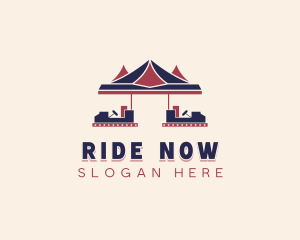 Carnival Bumper Car logo design