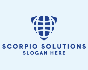 Global Defense Company logo design