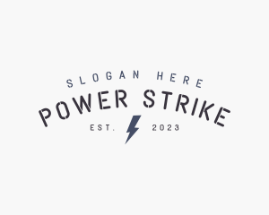 Electric Power Bolt logo design