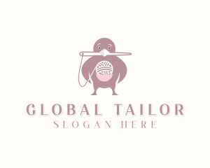 Bird Sewing Tailoring logo design