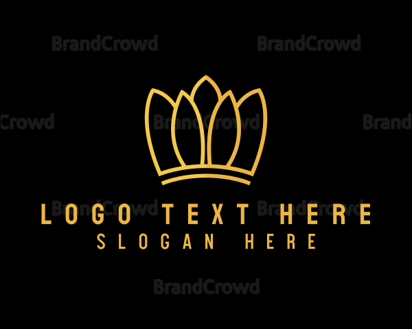 Golden Royal Crown Jewelry Logo
