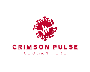 Germ Virus Pulse  logo design