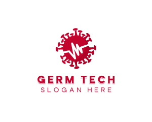 Germ - Germ Virus Pulse logo design