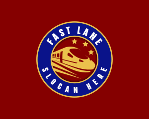 Fast Travel Train logo design