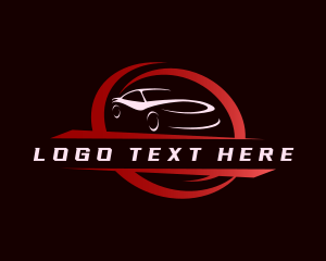 Auto Detailing - Sports Car Mechanic logo design