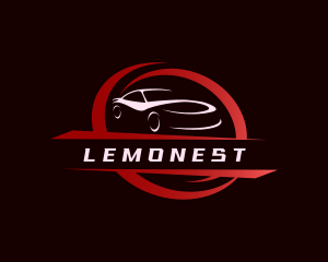 Sports Car Mechanic Logo