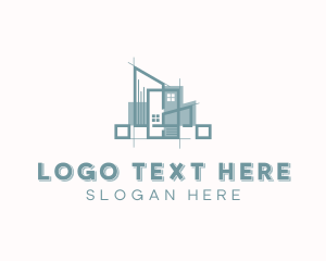 Engineering - Home Building Architecture logo design