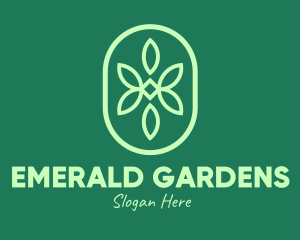 Green Organic Pattern logo design