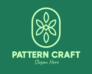 Green Organic Pattern logo design