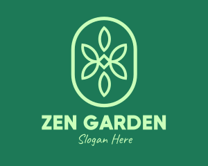 Green Organic Pattern logo design