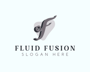 Fashion Stylist Letter F logo design