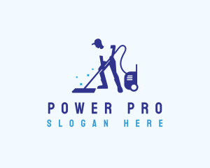 Utility - Housekeeping Vacuum Cleaner logo design