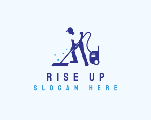 Housekeeping Vacuum Cleaner logo design