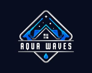 Housekeeping Pressure Wash Sanitation logo design