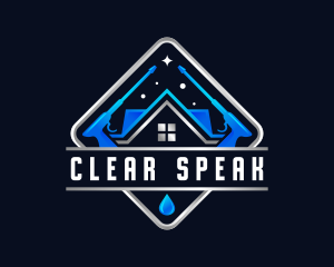 Housekeeping Pressure Wash Sanitation logo design