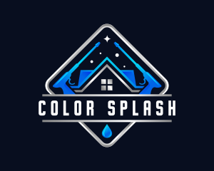 Housekeeping Pressure Wash Sanitation logo design