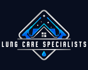 Housekeeping Pressure Wash Sanitation logo design