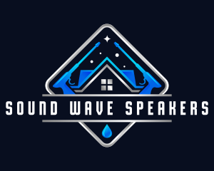 Housekeeping Pressure Wash Sanitation logo design