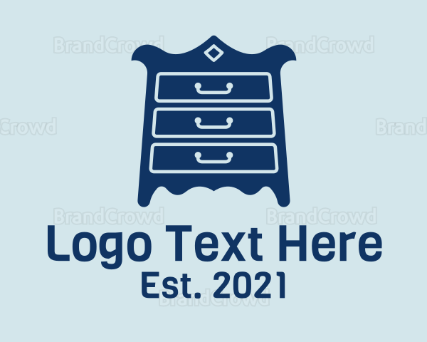 Drawer Cabinet Furniture Logo