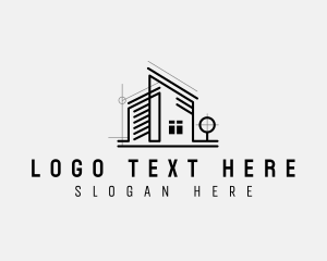 Residential - Architecture Residential Construction logo design