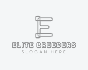 Professional Studio Letter E logo design