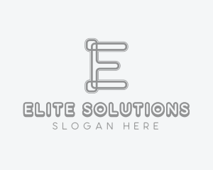 Professional Studio Letter E logo design